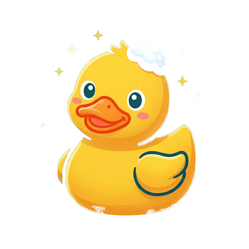 Sudsy the rubber duck, Shower Tally's mascot